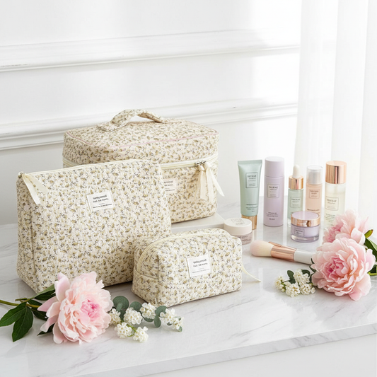Floral Kosmetiktasche – Lifestyle