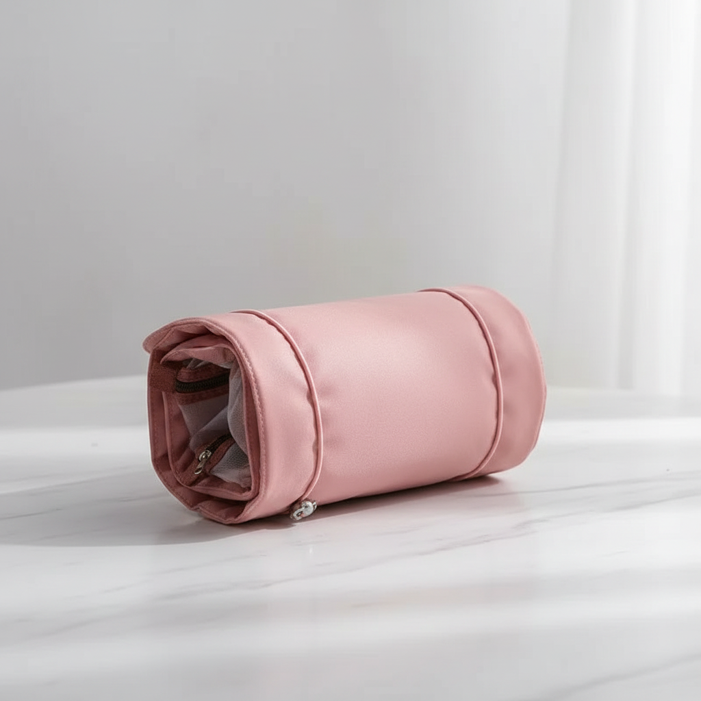 Praktische Kosmetiktasche – Klassisch & Travel Edition | Schwarz, Weiß, Rosa, Braun, Lila