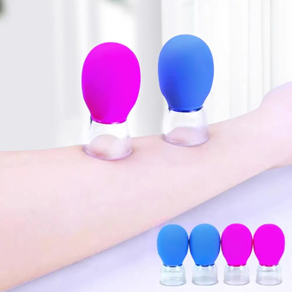 Facial Cupping Set – Silikon Vakuum Cups für Augen, Gesicht & Lymphdrainage
