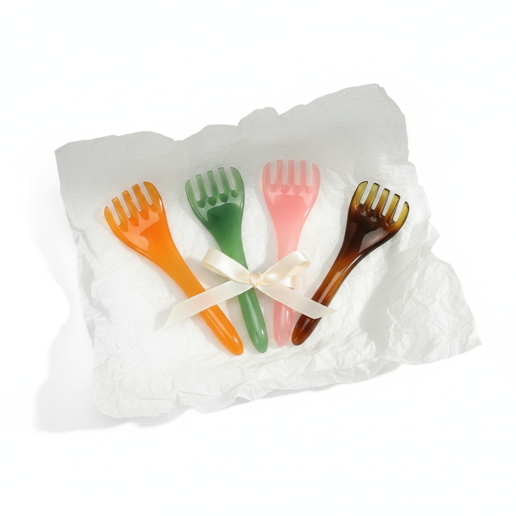 MONYA Kopfmassage Set | 4-teiliger Scalp Massager für tiefe Entspannung