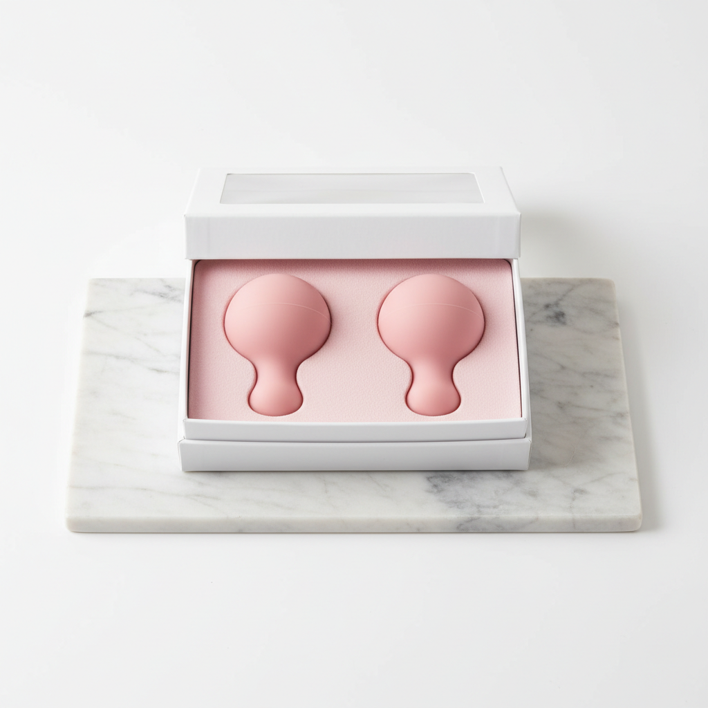 Ice Globes Gummi 2er-Set Gesichtsmassage