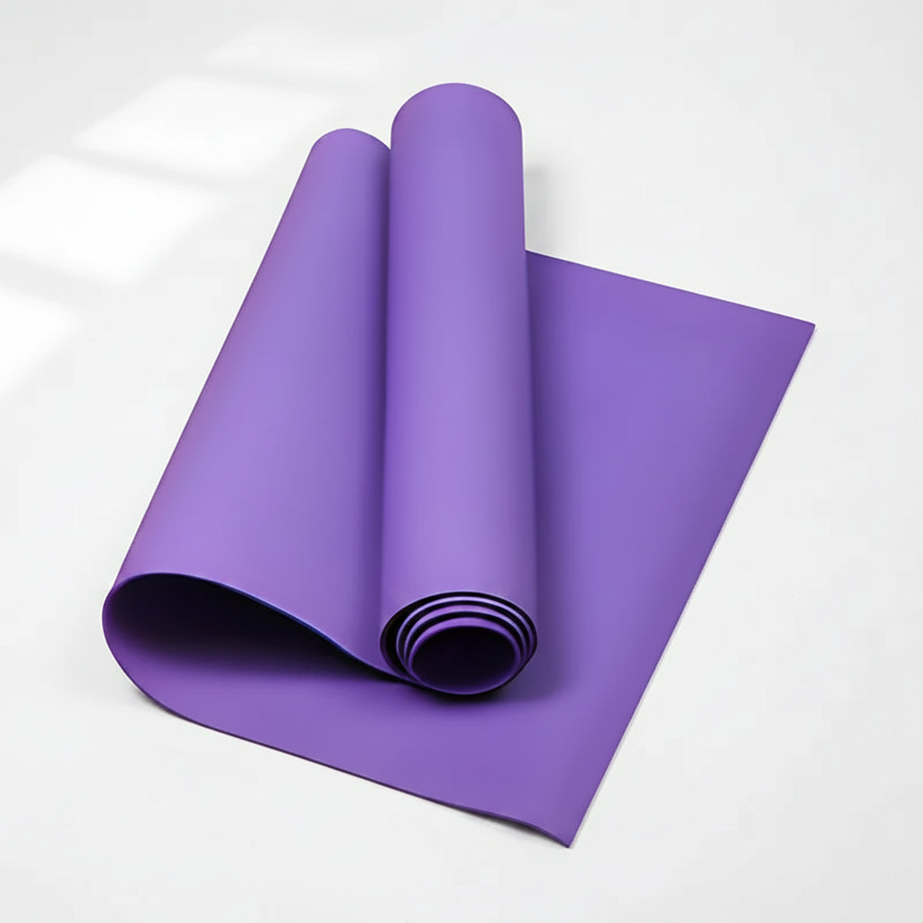 Yogamatte  – Rutschfeste Sport- & Fitnessmatte für Yoga, Pilates & Gym | Blau, Schwarz, Dunkelblau, Rosa, Lila