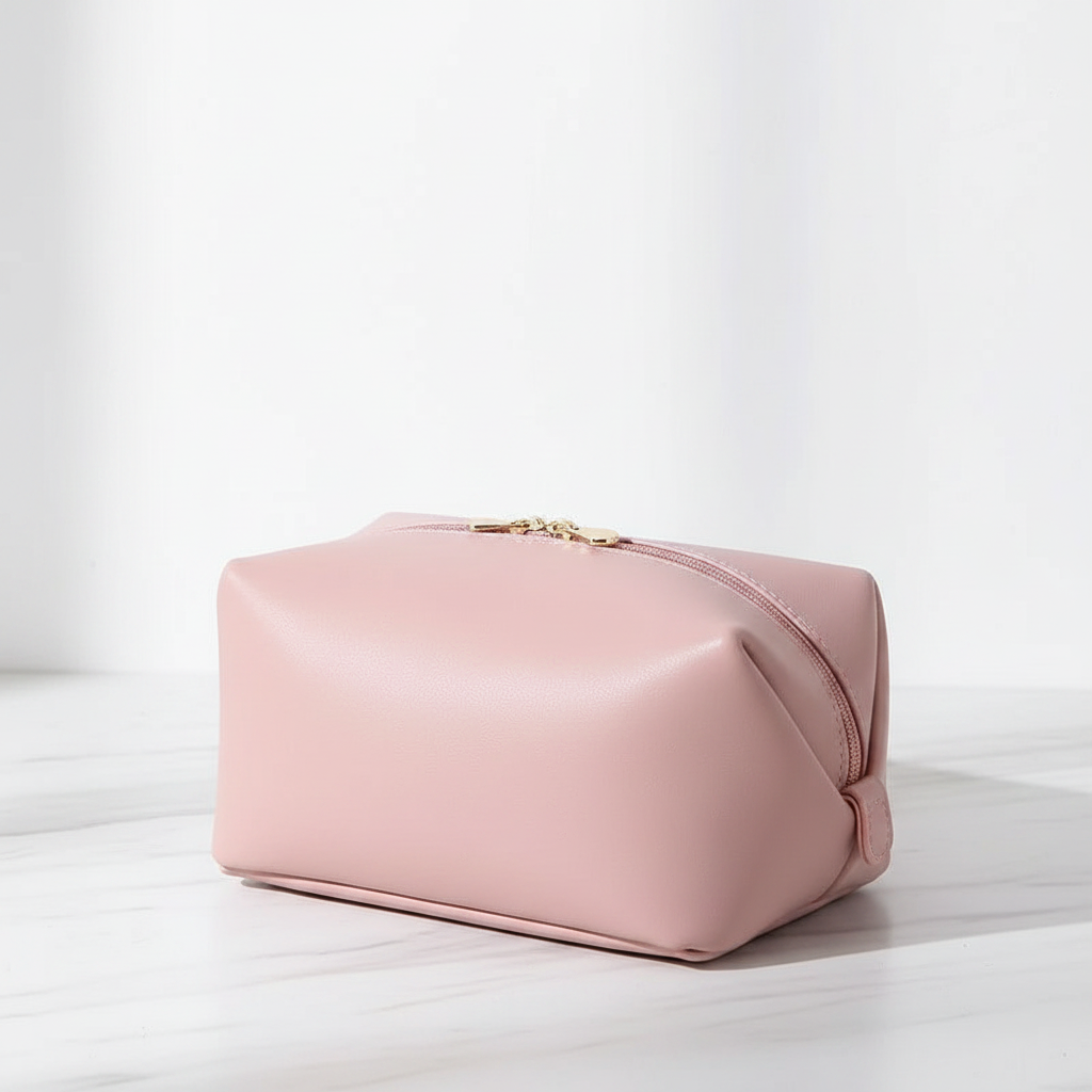 Praktische Kosmetiktasche – Klassisch & Travel Edition | Schwarz, Weiß, Rosa, Braun, Lila